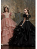 Feifei Sleeves Beaded Lace Tulle Waterfall Ruffle Flower Girl Dress